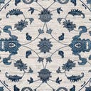 Rug White Blue Swatch link
