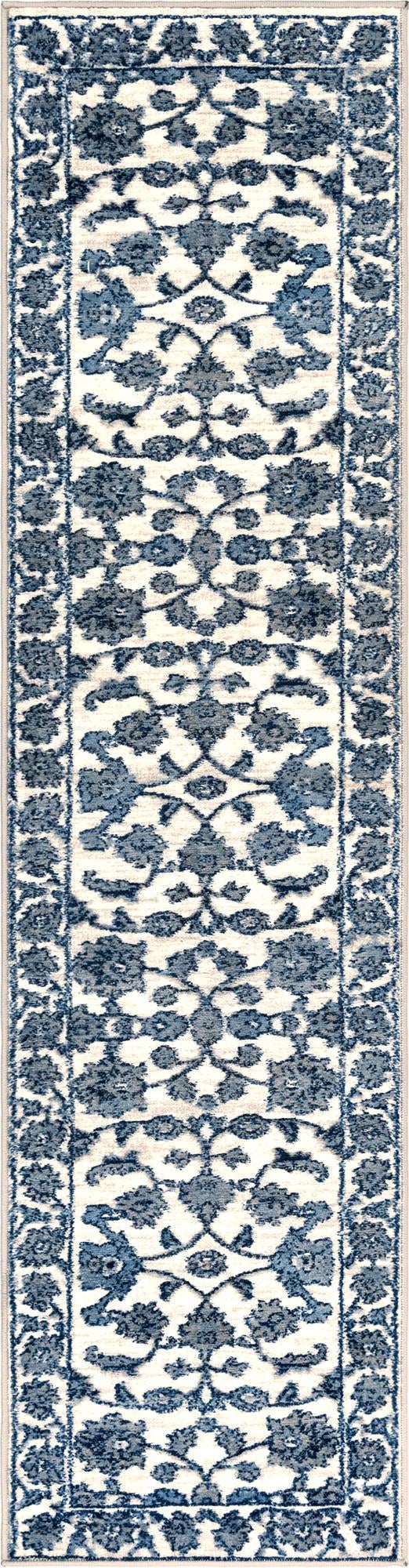 Rug White Blue Swatch link