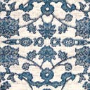 Rug White Blue Swatch link