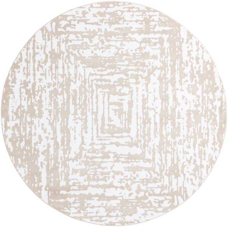 Detail image of 7' 10 x 7' 10 Hermitage Round Rug