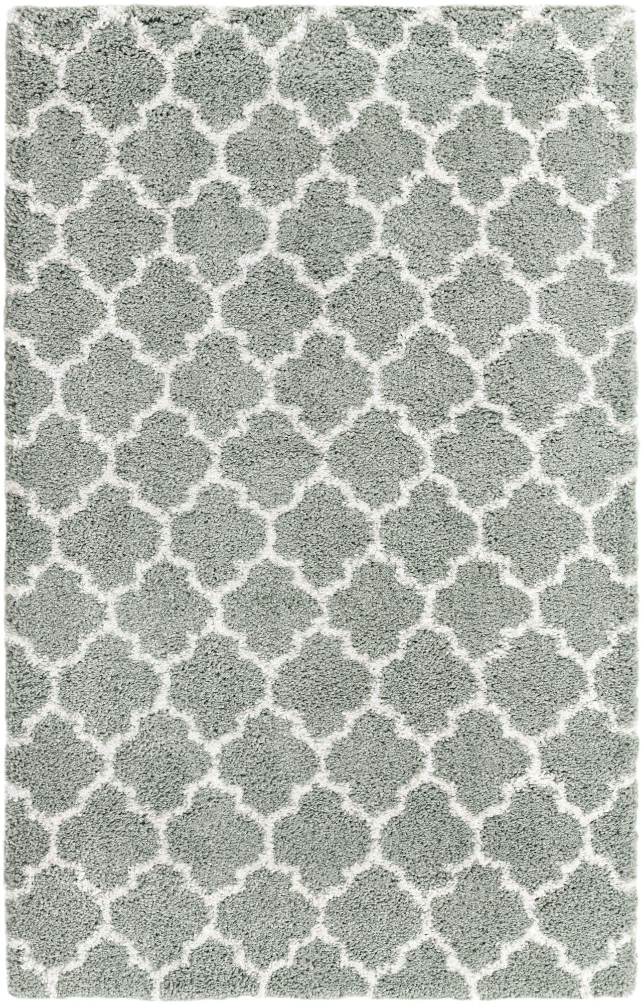 Rug White Cyan Swatch link