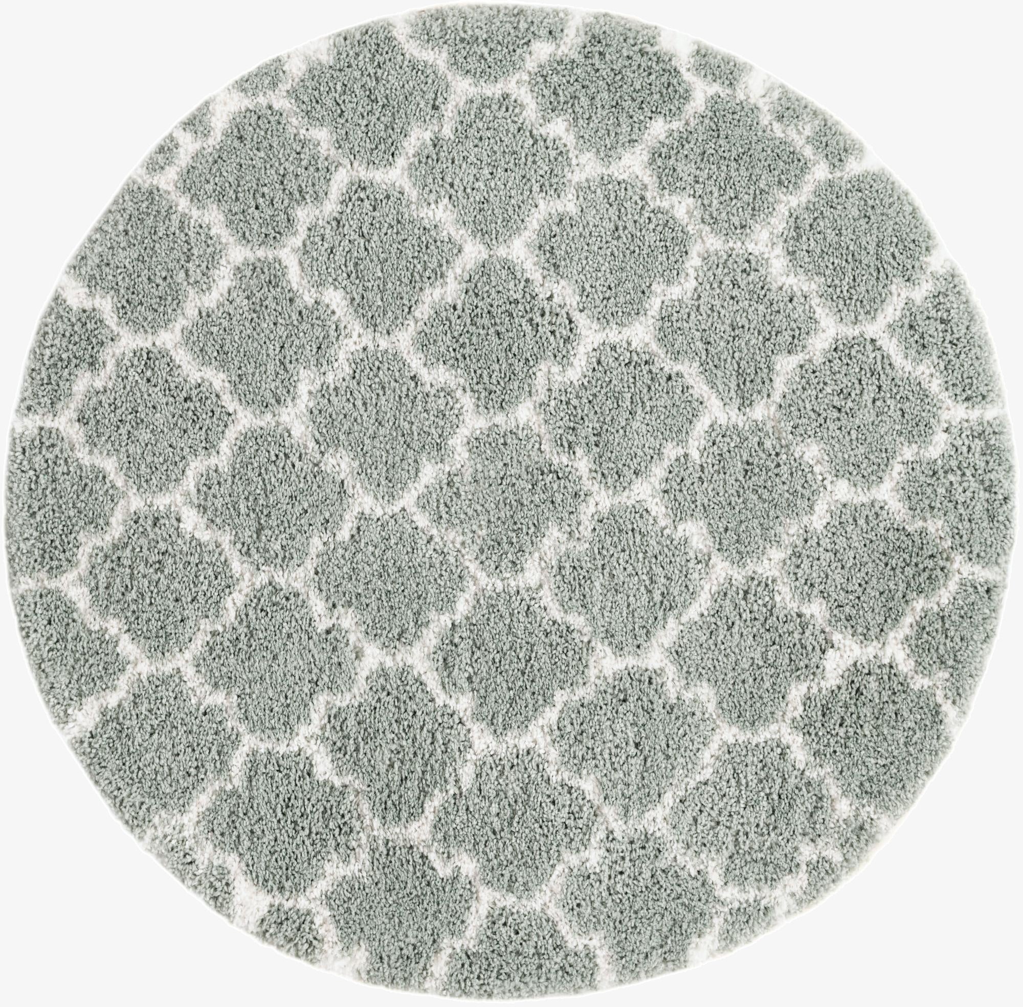 5' 3 x 5' 3 Marrakesh Shag Round Rug