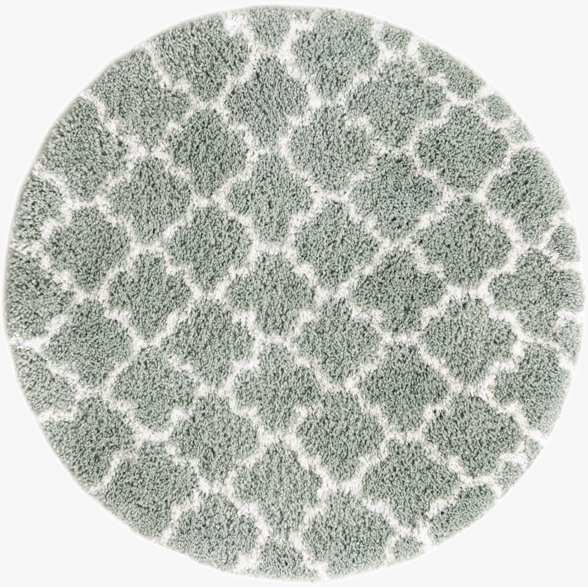 4' x 4' Marrakesh Shag Round Rug