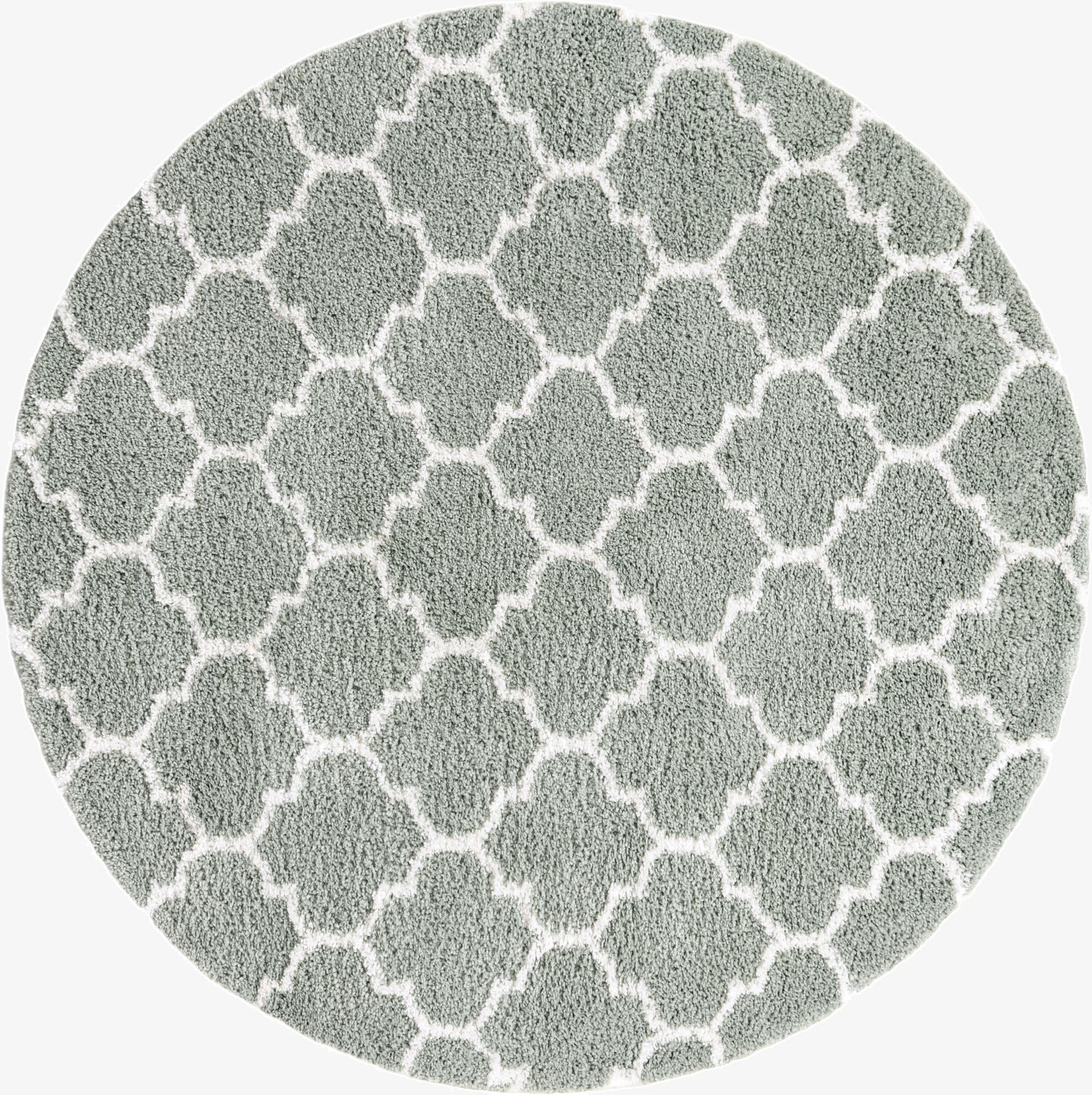 7' 10 x 7' 10 Marrakesh Shag Round Rug