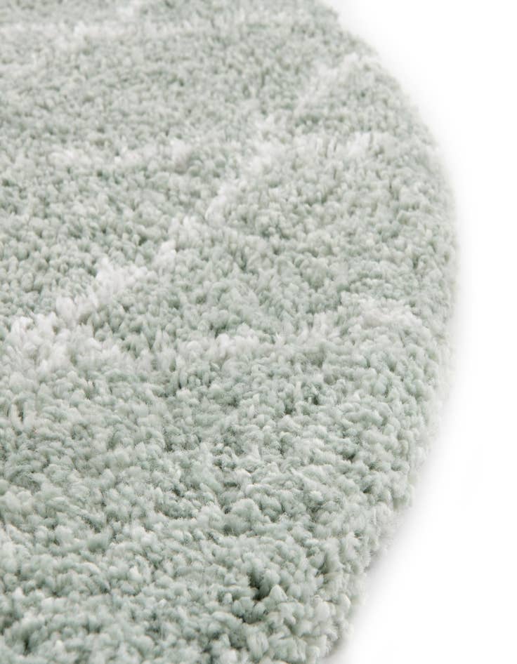 Detail image of 4' x 4' Moroccan Shag Round Rug