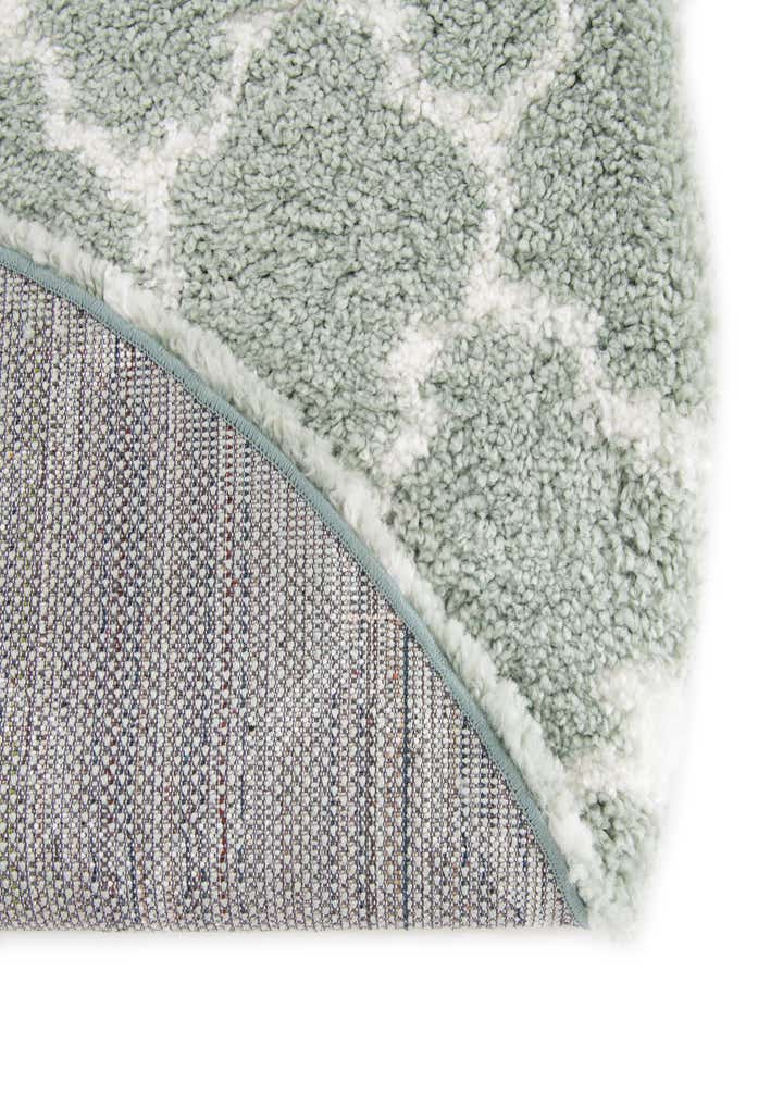 7' 10 x 7' 10 Moroccan Shag Round Rug