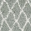 Rug White Cyan Swatch link