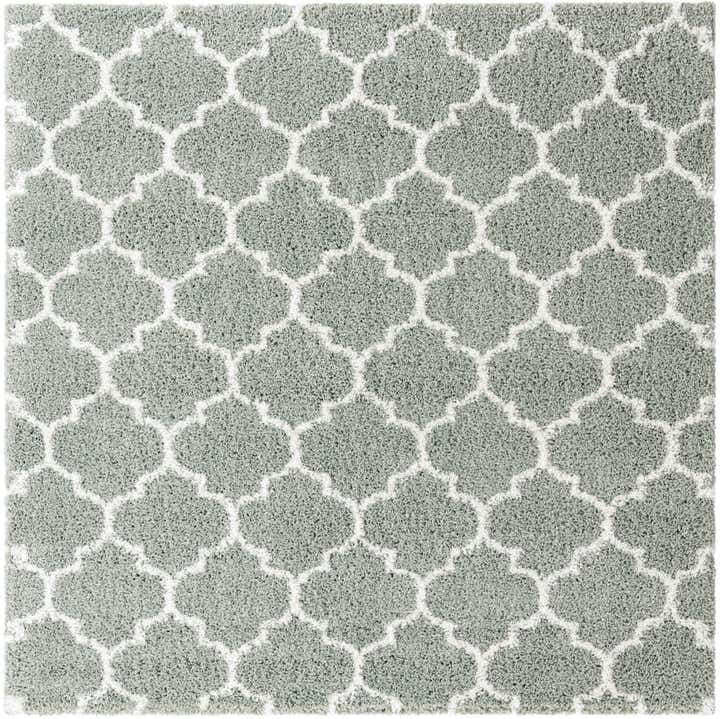 7' 10 x 7' 10 Moroccan Shag Square Rug