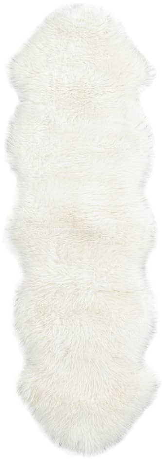 Detail image of 1' 10 x 6' Natural Sheepskin Freeform Rug