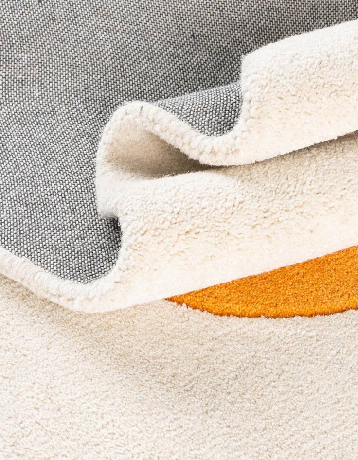 Detail image of 2' x 2' Playtime Kids Wool Freeform Rug