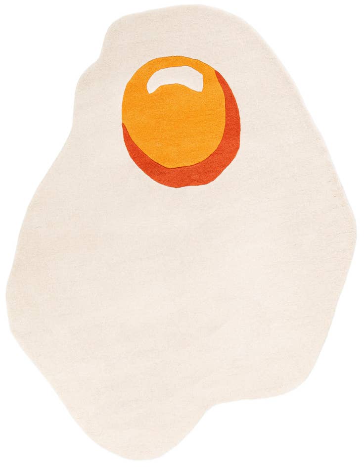 Detail image of 6' 1 x 6' 1 Playtime Kids Wool Freeform Rug