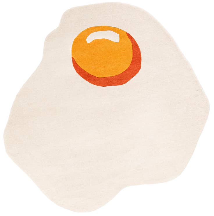 Detail image of 6' 1 x 6' 1 Playtime Kids Wool Freeform Rug
