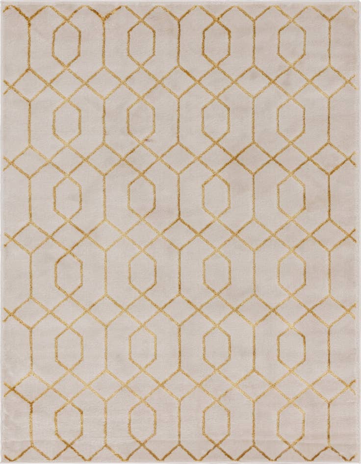 Detail image of 4' x 6' Marilyn Monroe™ Glam Trellis Rug