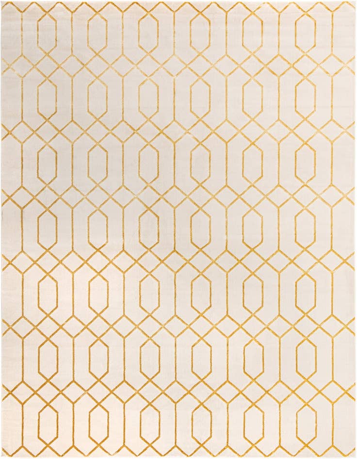 Detail image of 10' x 14' Marilyn Monroe™ Glam Trellis Rug