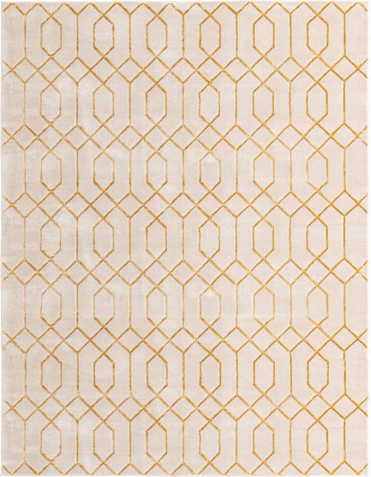 Detail image of 10' x 13' Marilyn Monroe™ Glam Trellis Rug