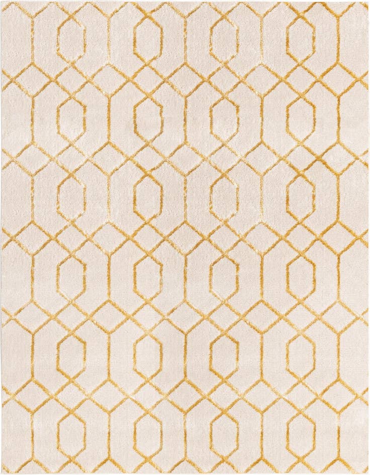 Detail image of 6' x 9' Marilyn Monroe™ Glam Trellis Rug