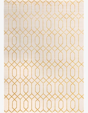 White Gold Marilyn Monroe™ Glam Trellis Rug