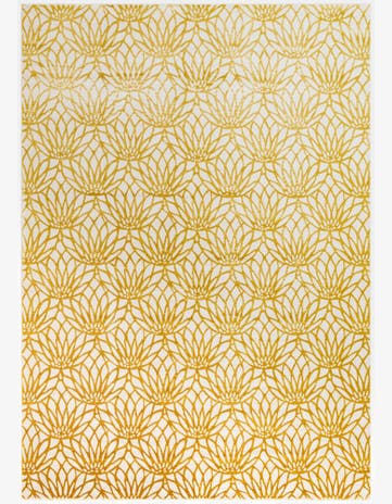 White Gold Marilyn Monroe™ Glam Dahlia Rug