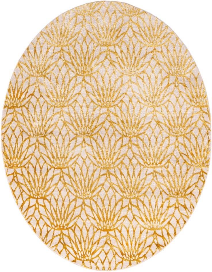 Detail image of 7' 10 x 7' 10 Marilyn Monroe™ Glam Dahlia Round Rug