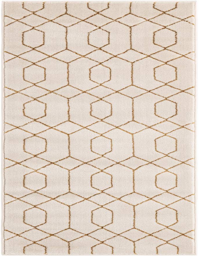 Detail image of 2' x 6' Marilyn Monroe™ Glam Trellis Runner Rug