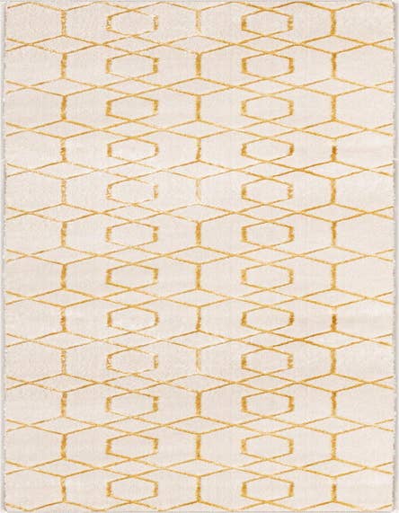 Detail image of 2' 7 x 12' Marilyn Monroe™ Glam Trellis Runner Rug