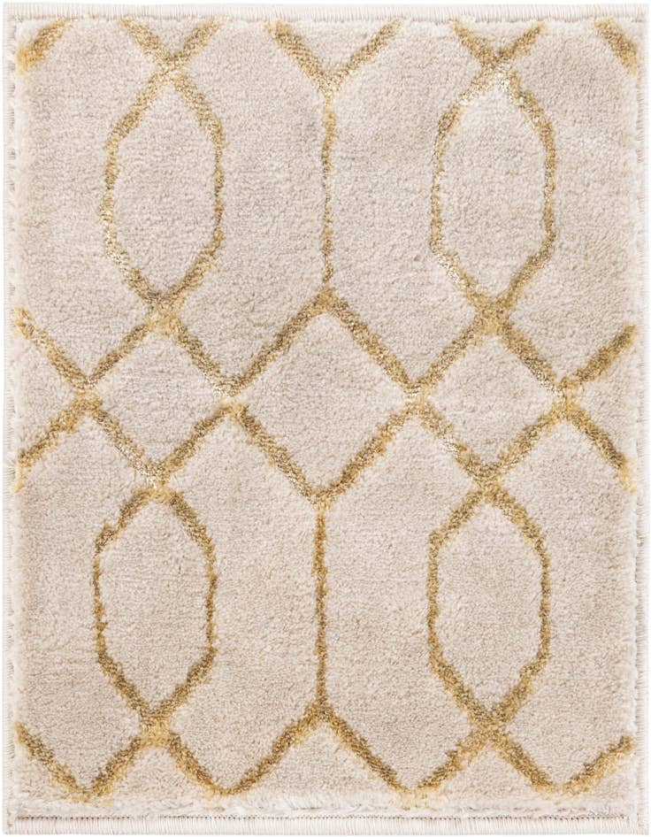 Detail image of 1' 4 x 1' 4 Marilyn Monroe™ Glam Trellis Sample Rug