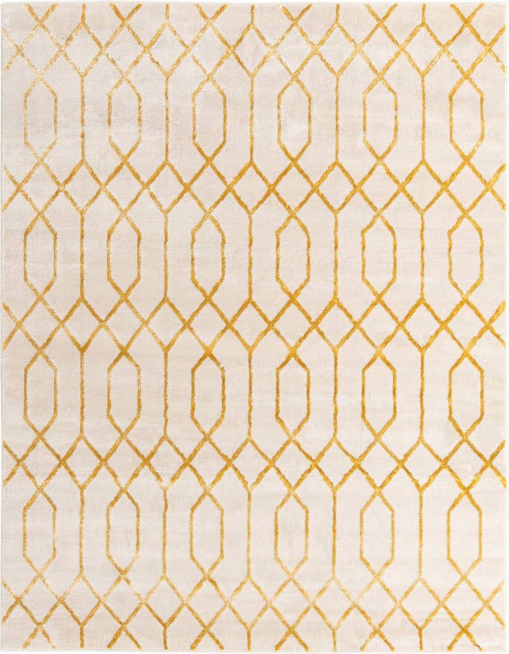 Detail image of 7' 10 x 7' 10 Marilyn Monroe™ Glam Trellis Square Rug
