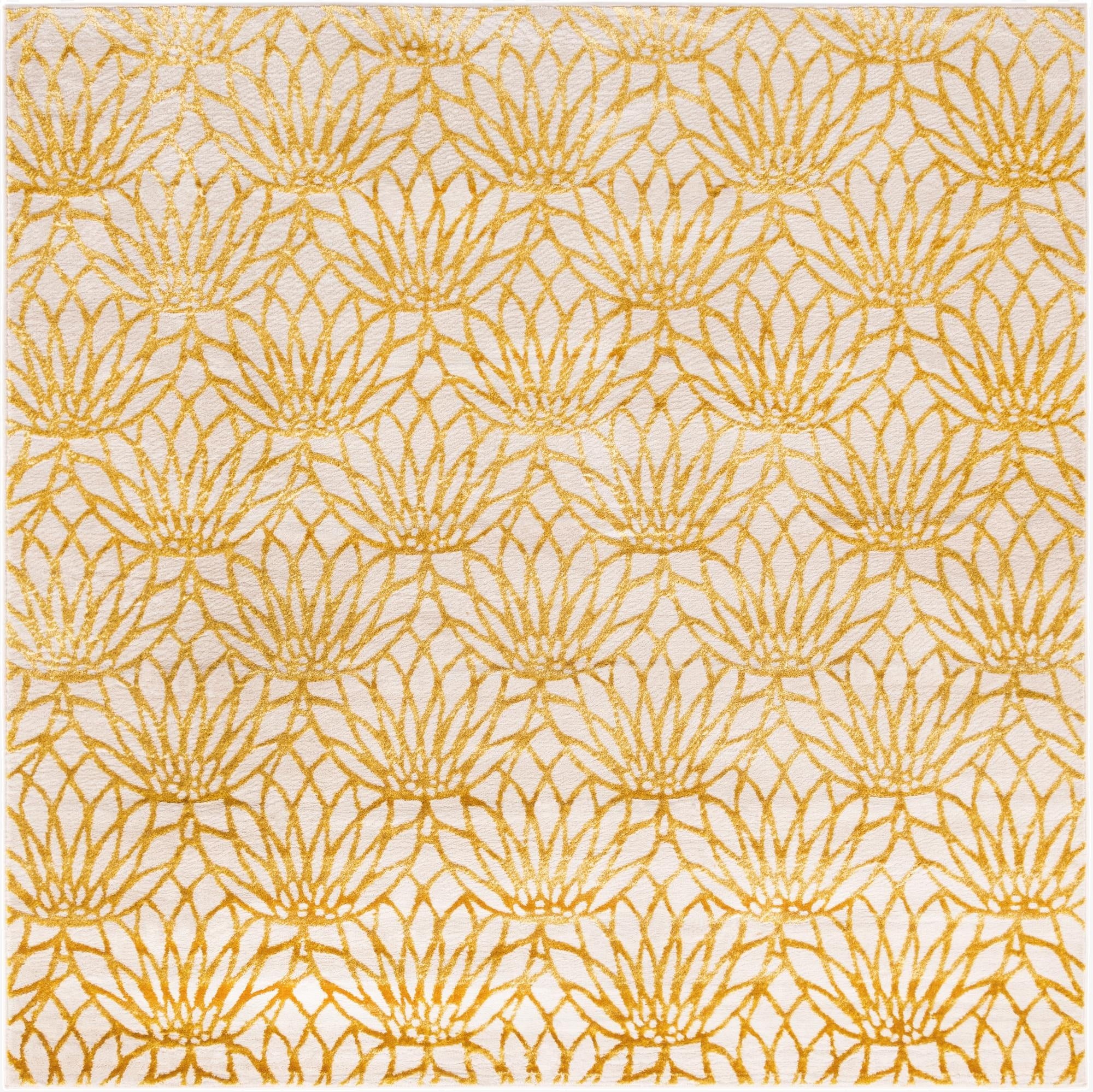 7' 10 x 7' 10  Marilyn Monroe&trade; Glam Dahlia Square Rug