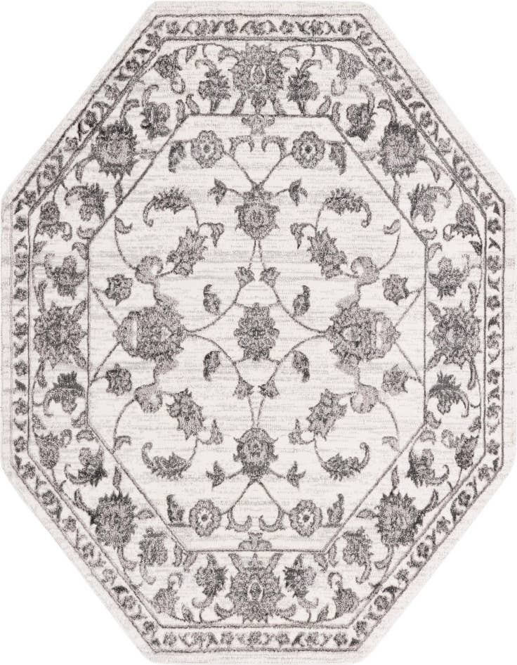 Detail image of 5' 3 x 5' 3 Boston Octagon Rug