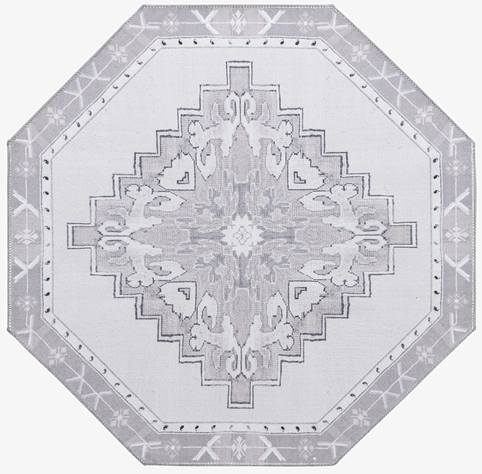 5' x 5' Timeless Octagon Rug