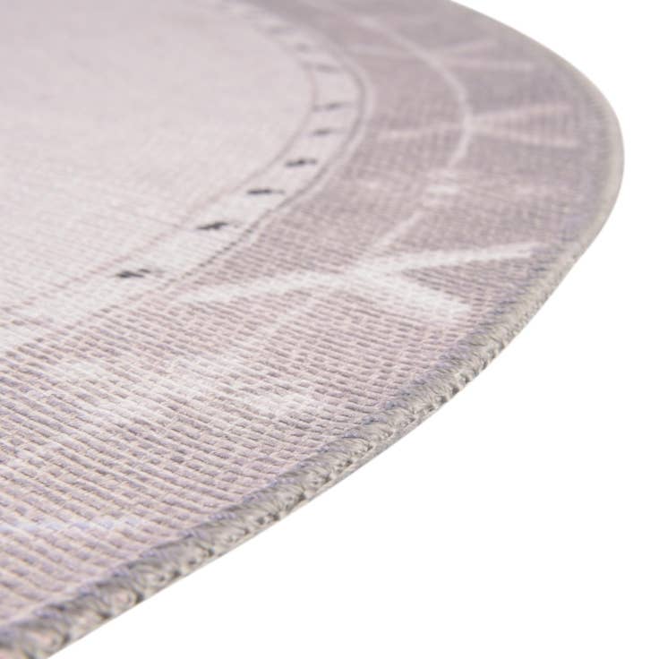Detail image of 2' x 3' Washable Timeless Oval Rug