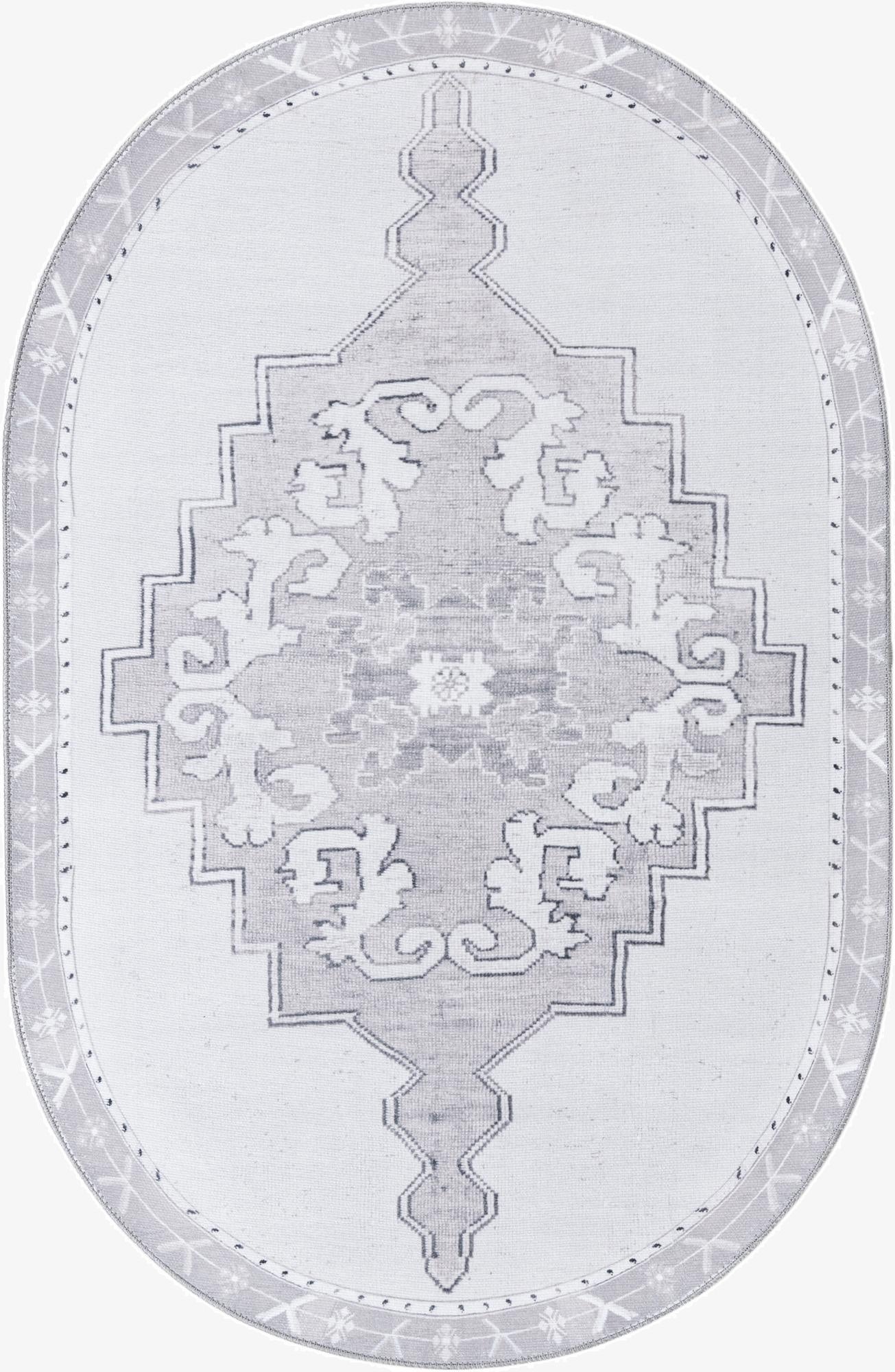 4' x 6' Timeless Oval Rug