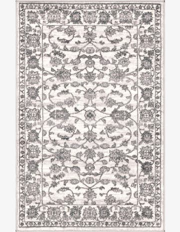 white Gray Boston Rug