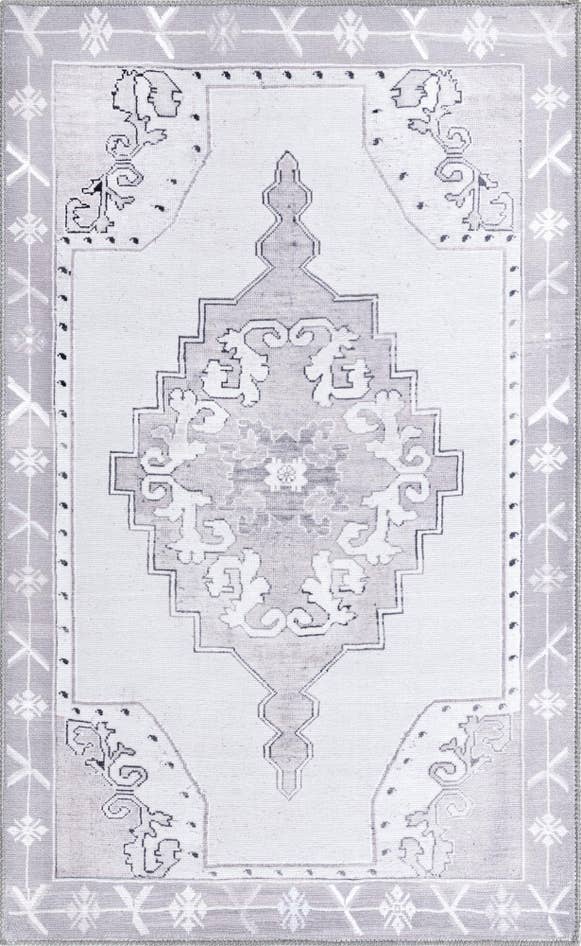 Detail image of 3' 6 x 5' 6 Washable Timeless Rug