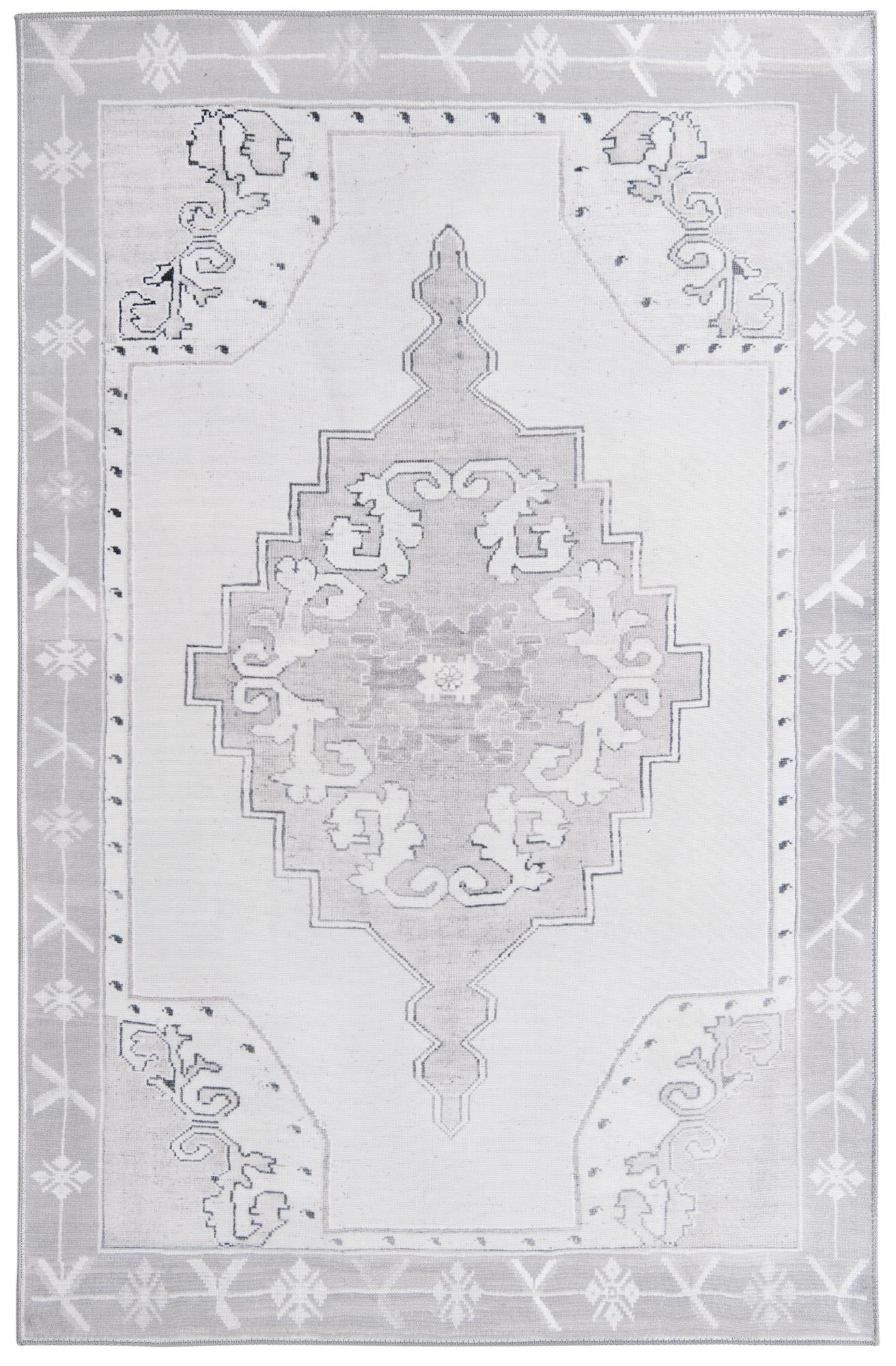 Rug white Gray Swatch link