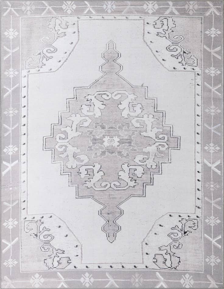 Detail image of 7' 6 x 10' 6 Washable Timeless Rug