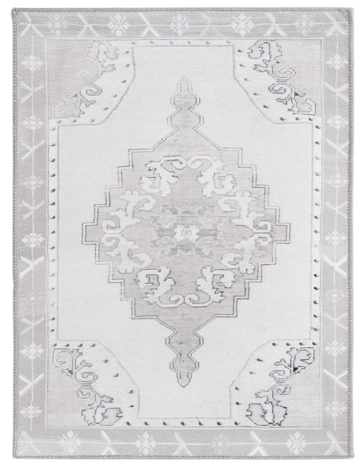 Detail image of 2' x 4' Washable Timeless Runner Rug