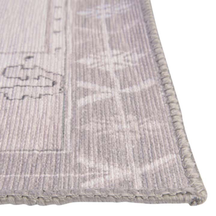 2' 6 x 12' Washable Timeless Runner Rug