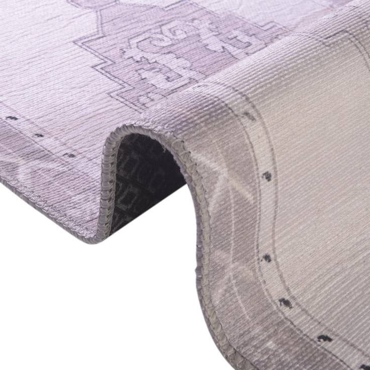 Detail image of 2' 6 x 12' Washable Timeless Runner Rug