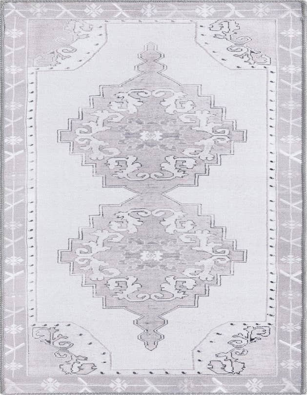 Detail image of 2' x 6' Washable Timeless Runner Rug