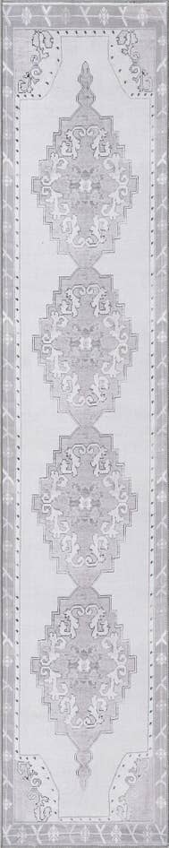 Detail image of 2' 6 x 12' Washable Timeless Runner Rug