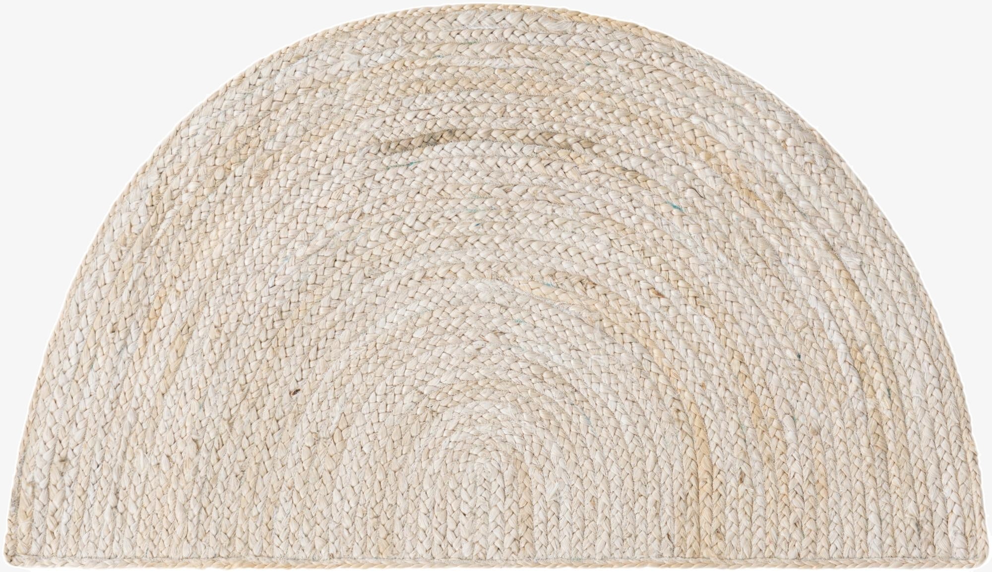 65cm x 110cm  Hand Braided Jute Chimenea Alfombra