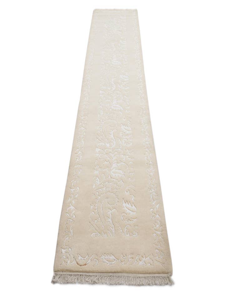 Detail image of 2' 7 x 13' 1  Hand Knotted Darya Wool Runner Rug