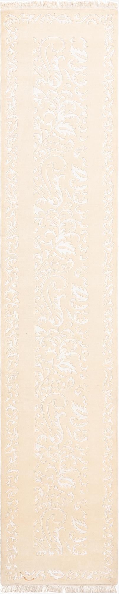 2' 7 x 13' 1  Hand Knotted Darya Wool Runner Rug