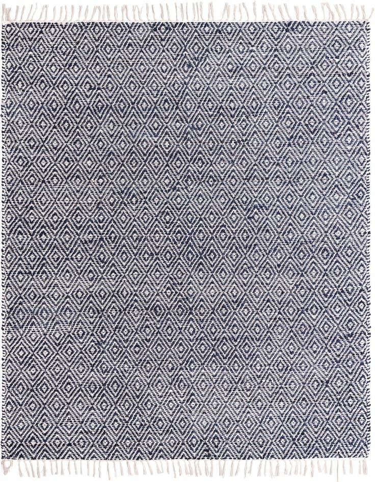Detail image of 7' 1 x 10'  Hand Woven Braided Jute Rug