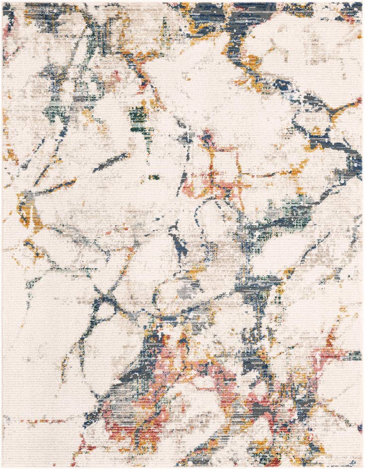 Detail image of 5' 3 x 8' Gemstone Rug