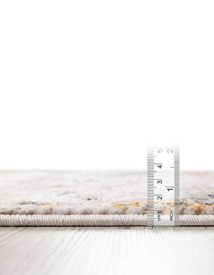 Detail image of 5' 3 x 5' 3 Gemstone Round Rug