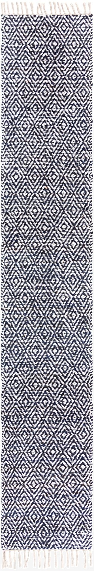 2' 2 x 12'  Hand Woven Braided Jute Runner Rug
