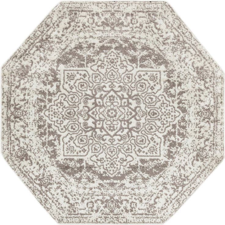Detail image of 5' 3 x 5' 3 Arlington Octagon Rug