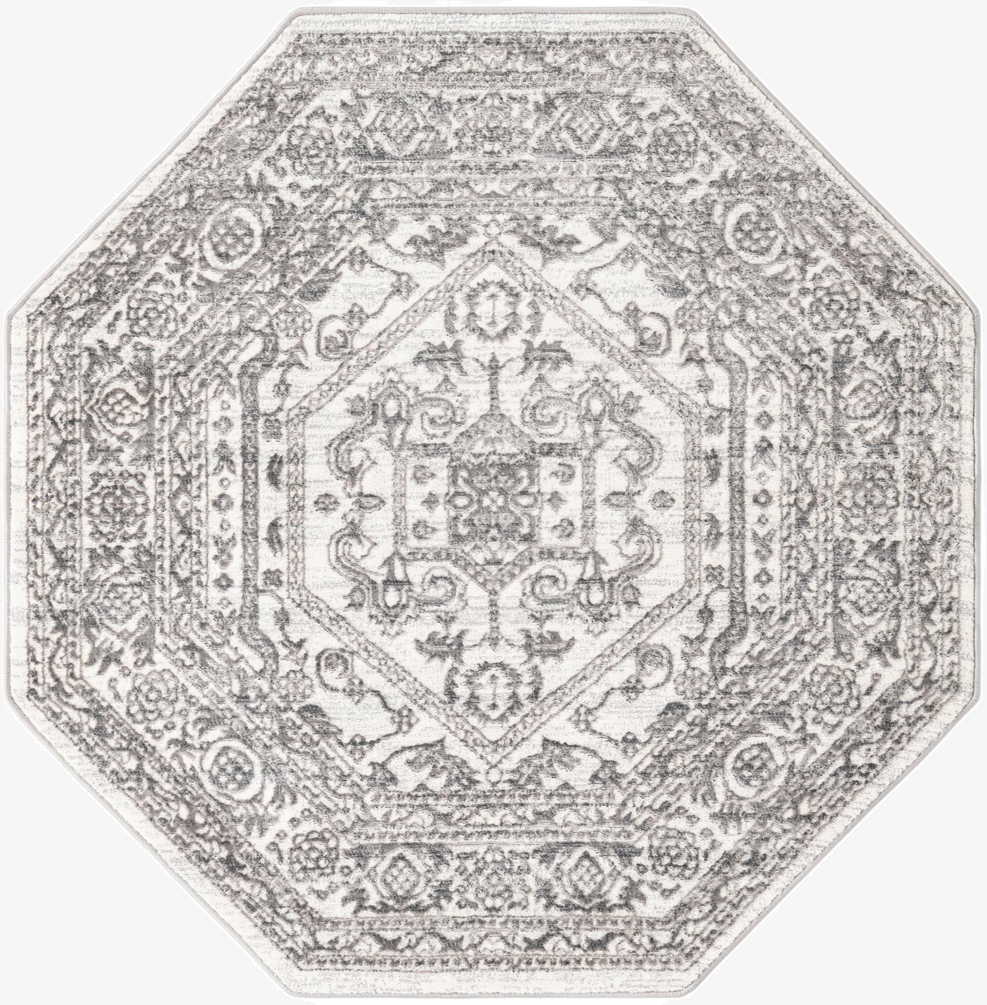 5' 3 x 5' 3 Boston Octagon Rug